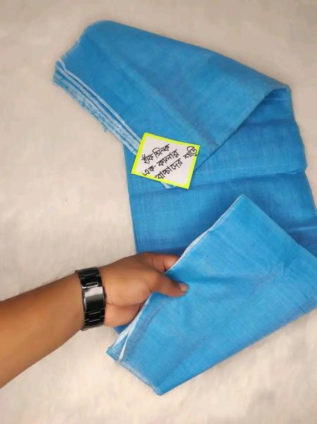 Children's Half Silk Solid Color Saree
