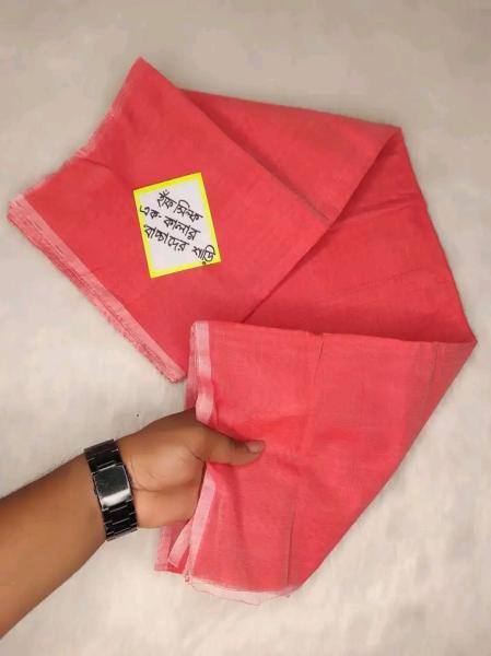 Children's Half Silk Solid Color Saree