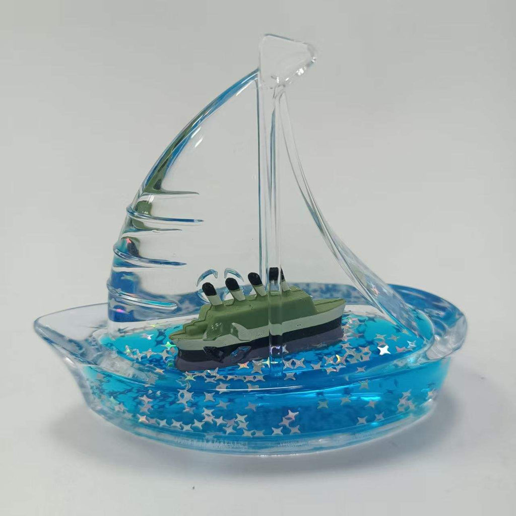 Unsinkable Cruise Ship Fluid Drift Bottle
