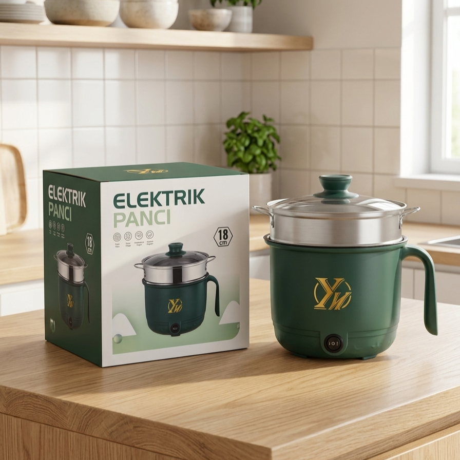 Electric Panci Non-stick Cooking Pot